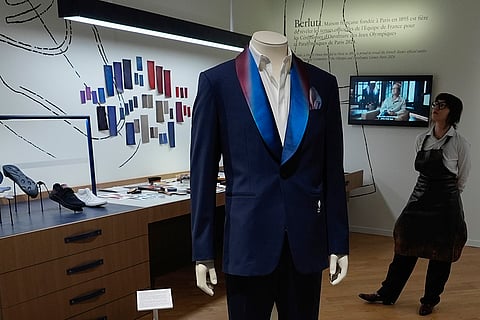 Berluti suit for French athletes